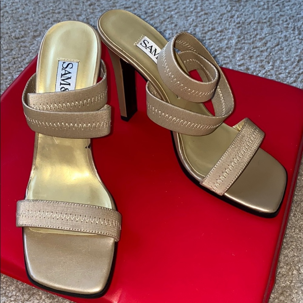 sandals SAM & LIBBY. Never used. - Picture 1 of 13